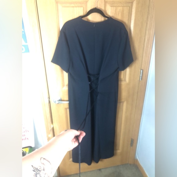 Navy Vintage Dress - Picture 4 of 5